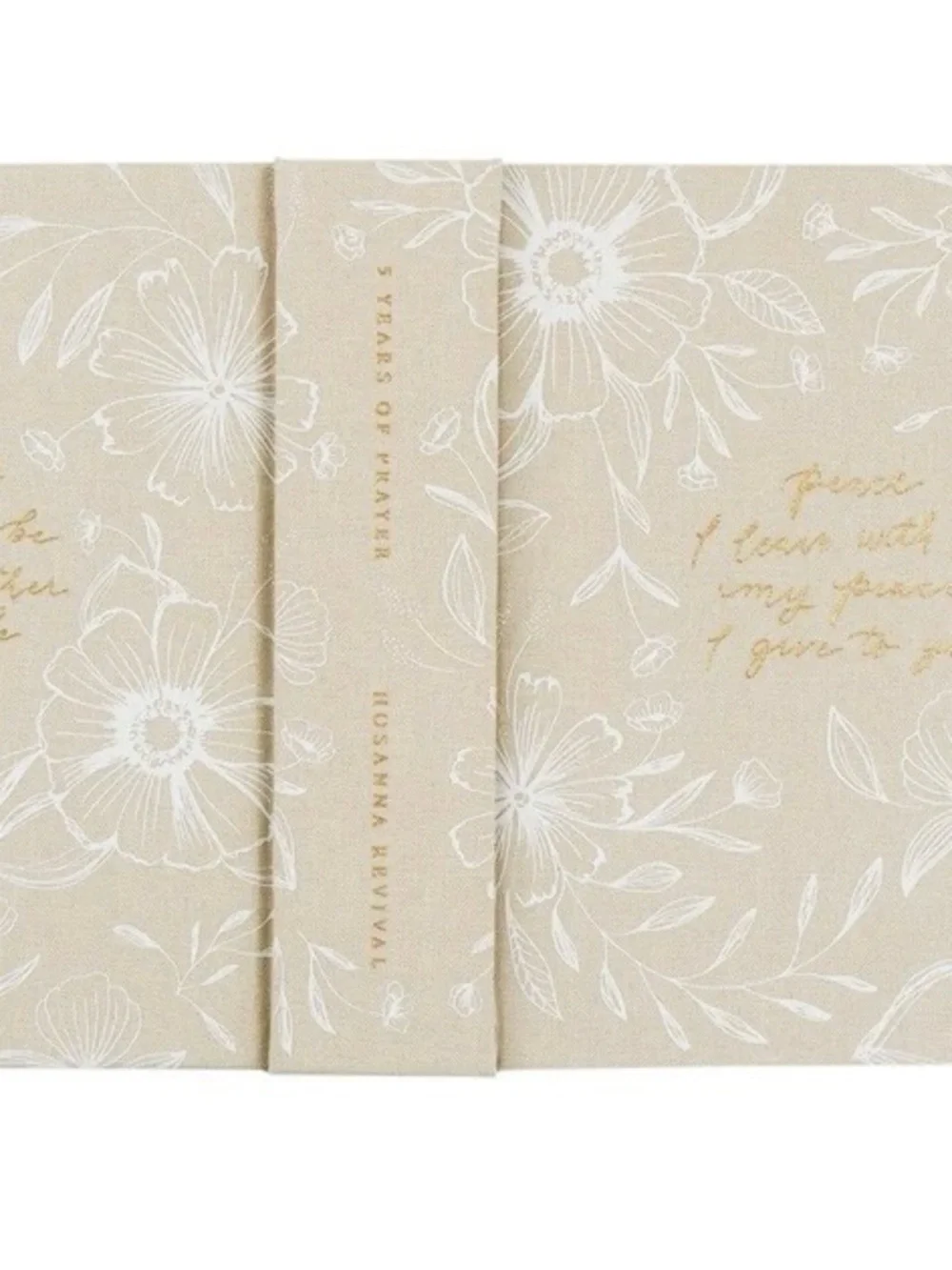 HOSANNA REVIVAL ONE THING I ASK 5-YEAR PRAYER JOURNAL: CORDOVA THEME